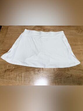 Nike White Athletic Skirt